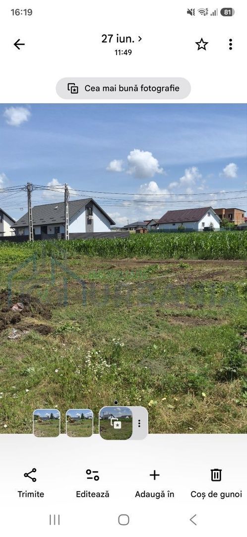 Teren de vânzare în Holboca, cu utilități la limită - Poză 2