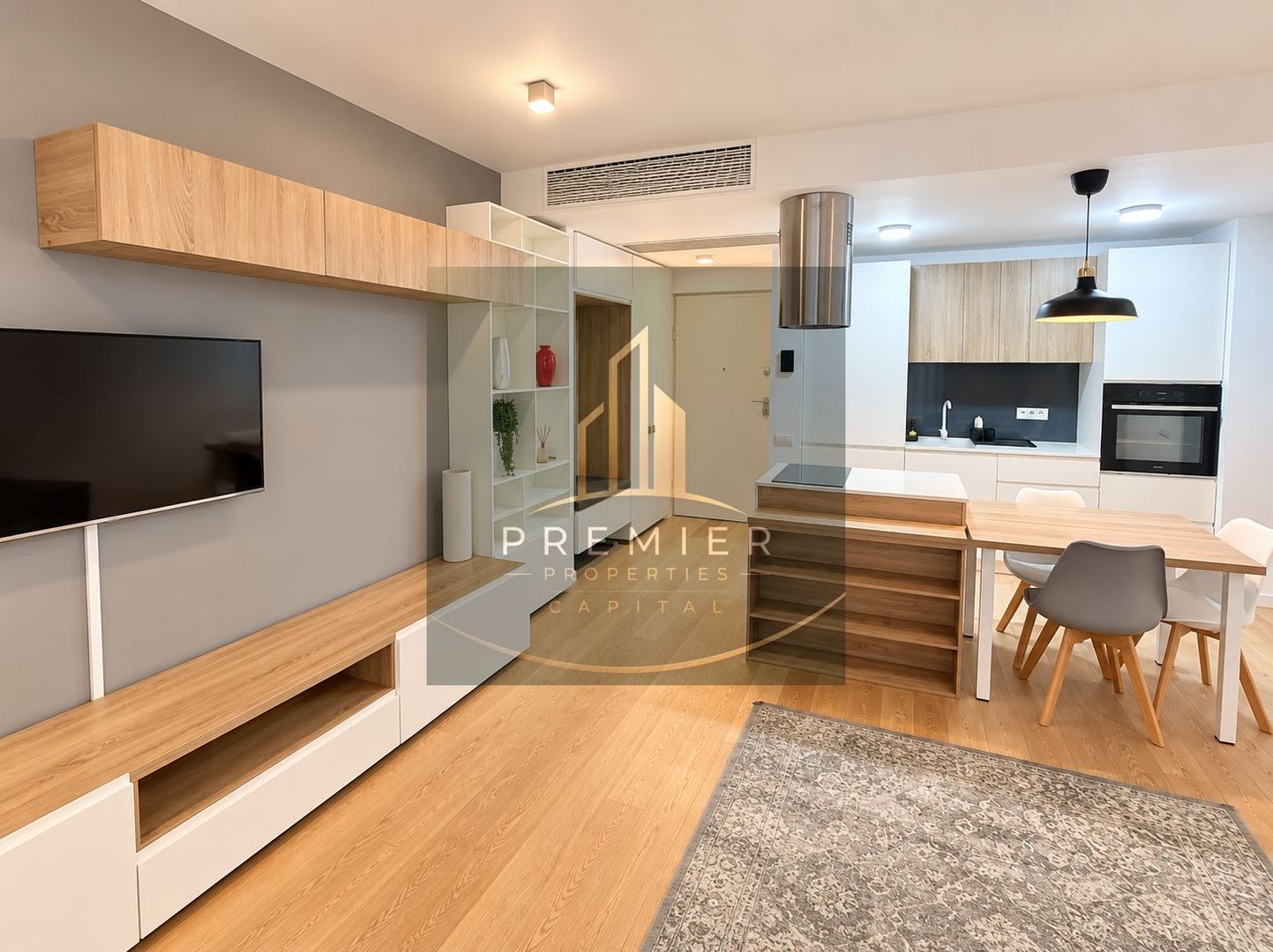 Apartament 2 camere de închiriat One Herăstrău Plaza, terasă 35 mp - Poză 3