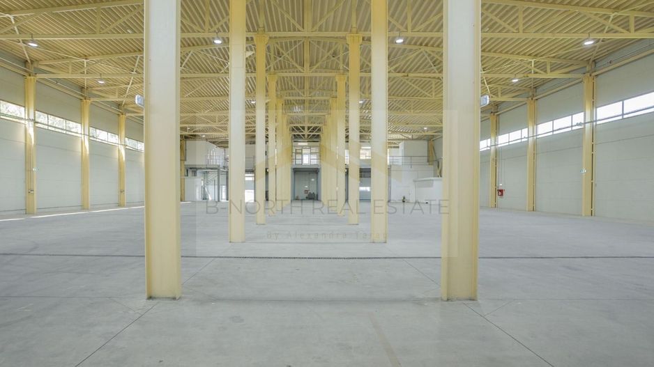 Hală industrială 1000 mp Otopeni | Rampe TIR | ISU | Acces DN1 & Centură - Poză 14