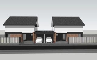 Duplex cu 4 camere, despărțit prin camera tehnica  | Mosnita Veche - Poză 7