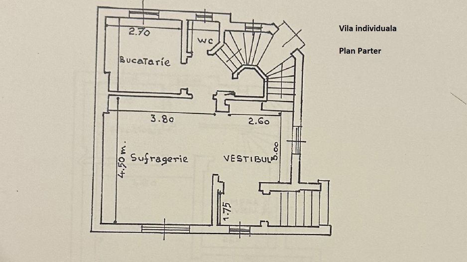 VATRA LUMINOASA -Agricultori | Cladire 1900mp din 2001 | Teren 1030mp - Schiță 9