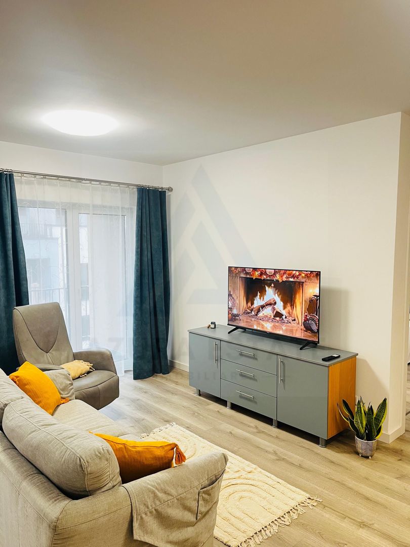 Apartament modern 54 mp utili cu balcon si parcare zona Turnisor - Poză 2