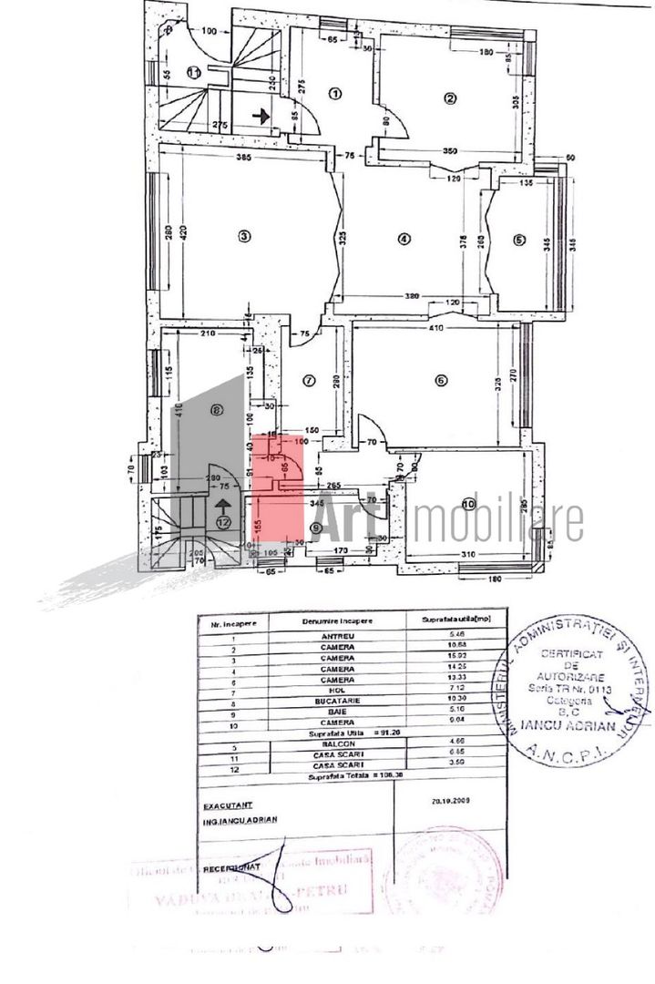Apartament Dorobanti Beller 5 camere et 1 - Poză 4