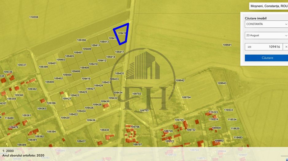 Teren intravilan de vanzare Mosneni, 23 August - Poză 1