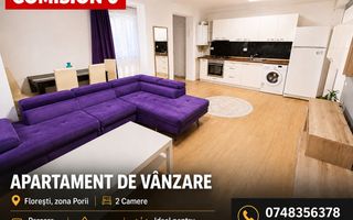 Apartament 2 camere | Renovat | Curte | Parcare | Porii | Floresti - Poză 1