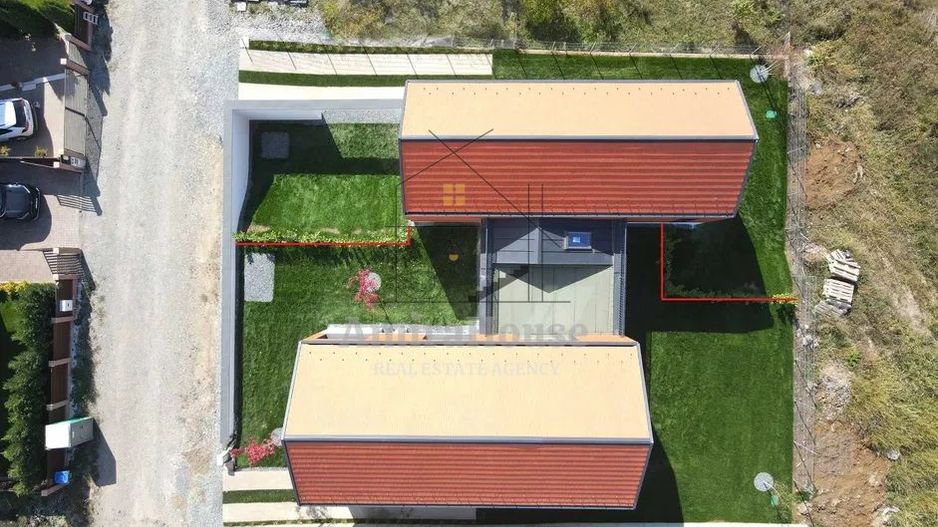 Casa individuala moderna, parcare, teren 260 mp, Chinteni - Poză 6