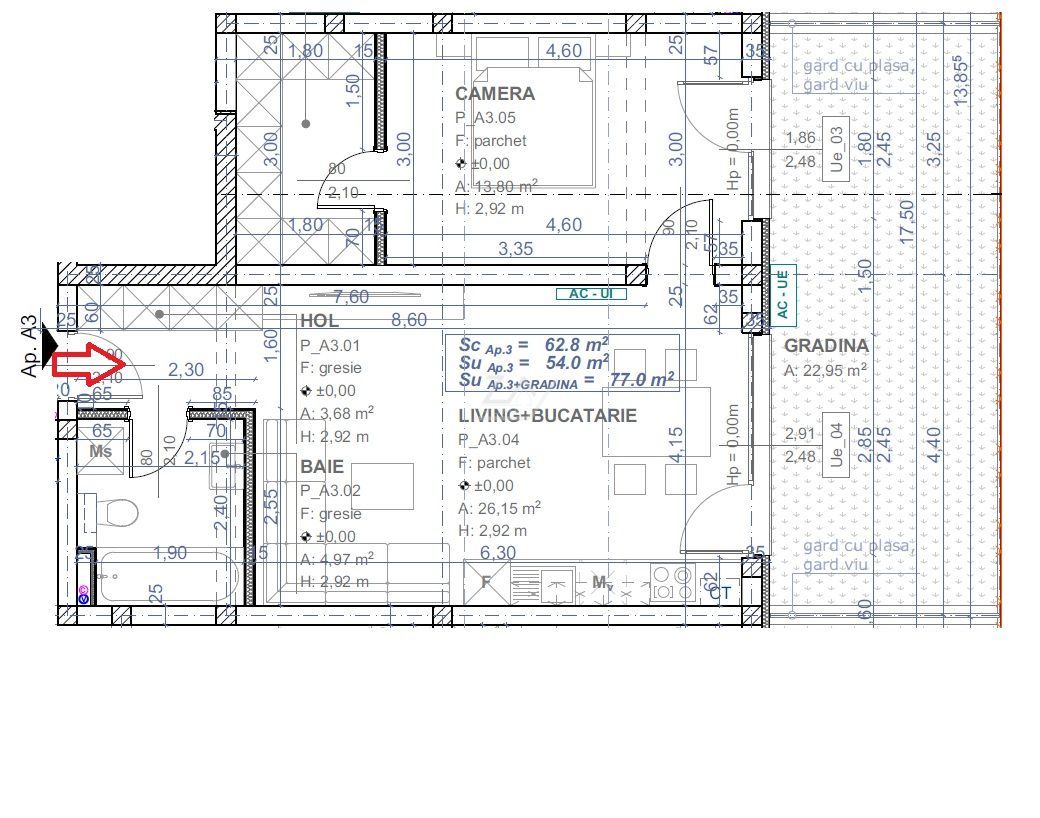 Comision 0. Gradina proprie 25 mp. Loc de parcare. - Poză 8