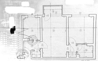 Apartament 2 camere Brazda lui Novac etaj 3 teava de gaze 50mp - Schiță 7