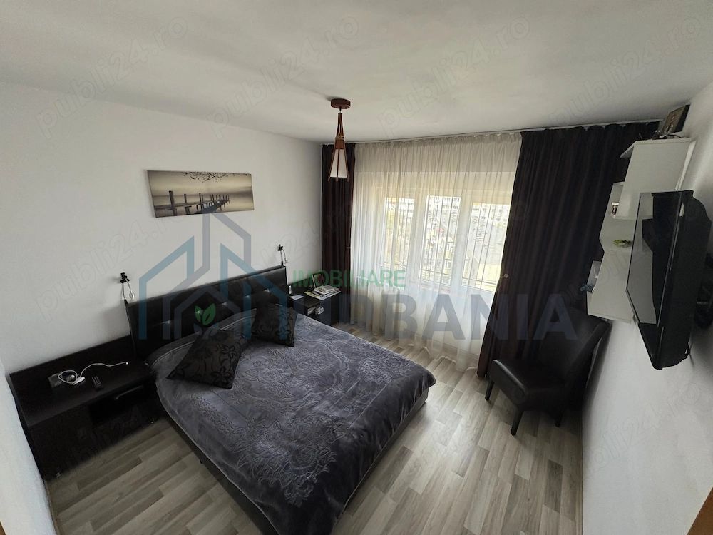 Apartament 3 camere, cartier Alexandru cel Bun, etaj intermediar, vedere bulevard, mobilat și utilat - Poză 2