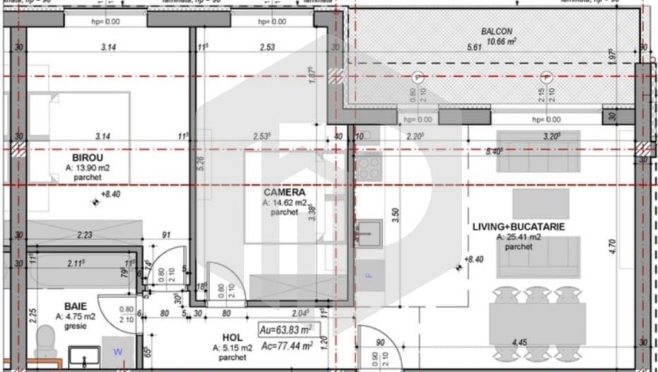 Apartament 3 camere - La cheie - sELIMBAR/Doamna Stanca - 0% Comision - Poză 4
