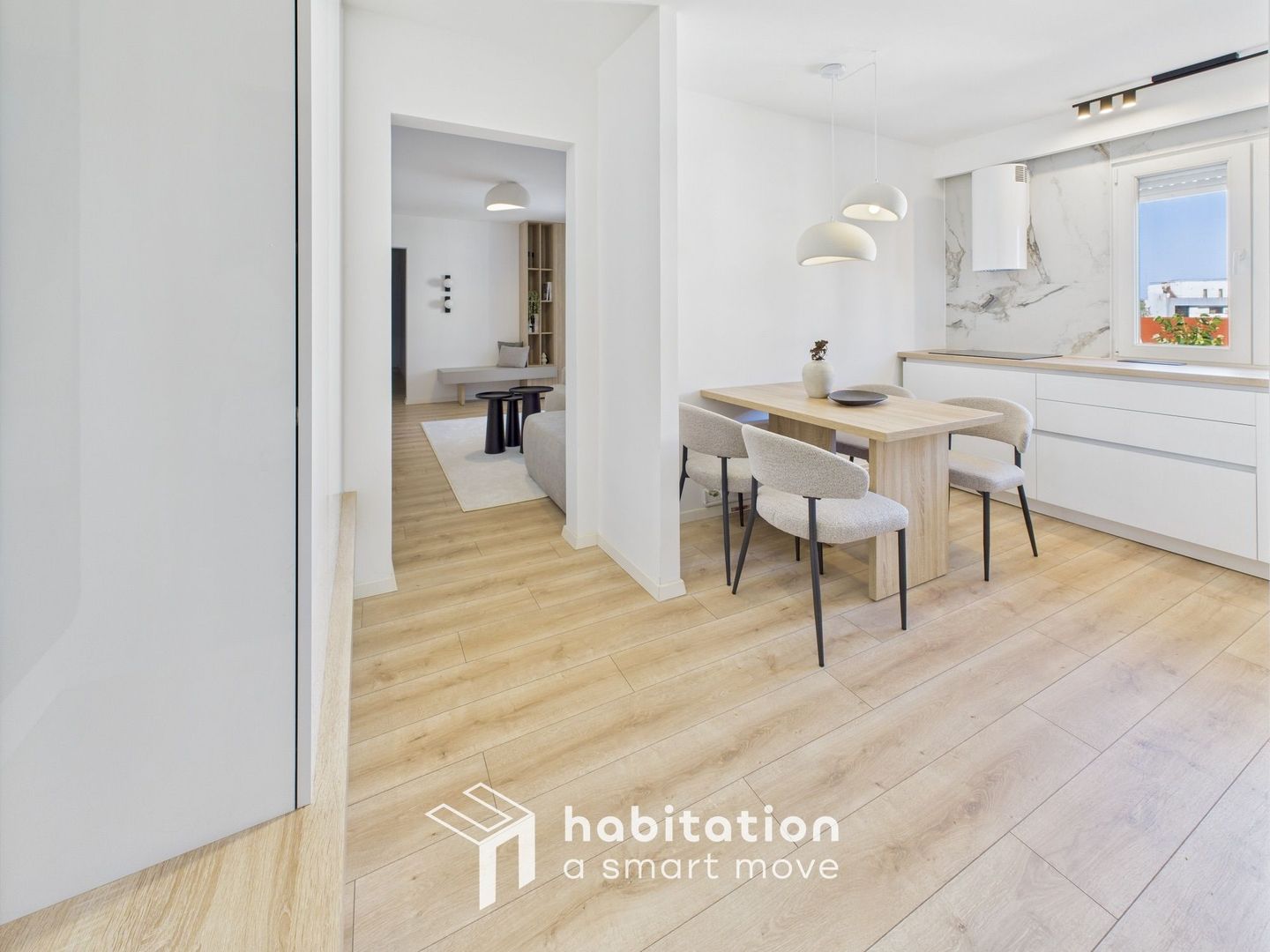 Locuința ideală – Apartament cu 3 camere renovat complet - tur virtual - Poză 8