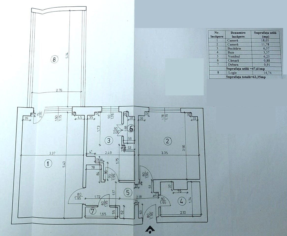 Apartament Modern 2 Camere 62mp Mega Mall | GOPO - Poză 2