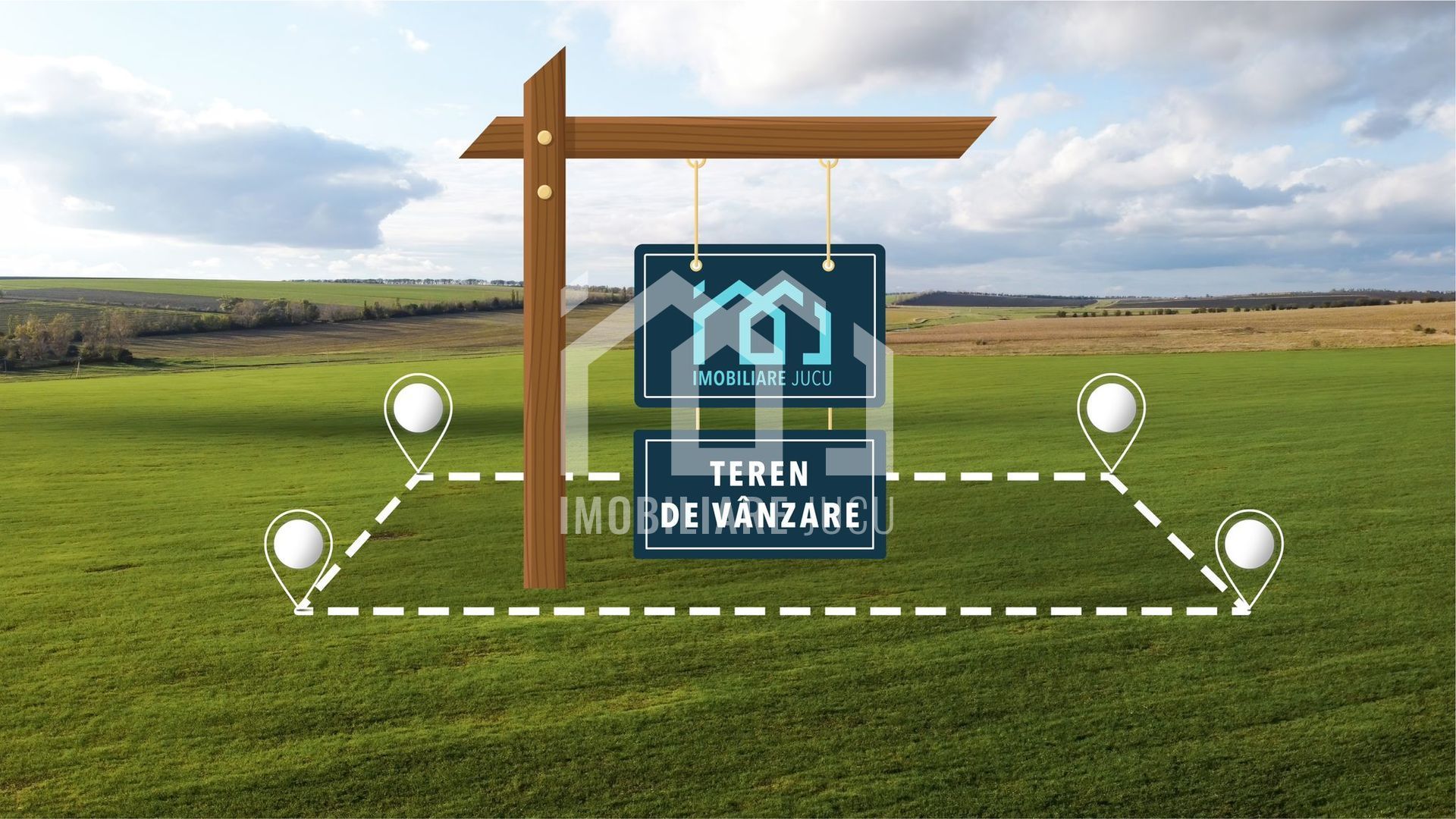 Oportunitate: Teren intravilan, 5200mp, constructie case, comuna Jucu - Poză 3