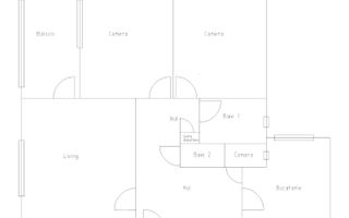 Apartament 3 camere, 83mp, Andrei Muresanu - Poză 18