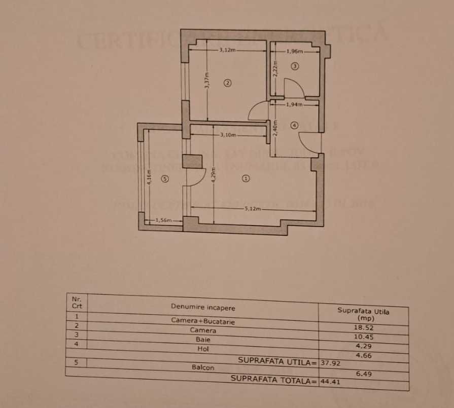 Apartament 2 Camere Superb | Militari Residence | Tineretului 85 - Schiță 8
