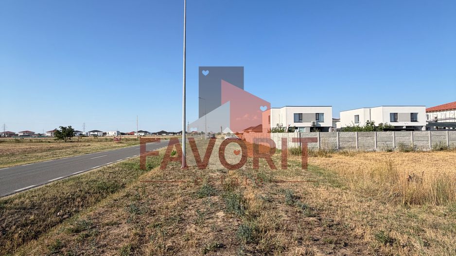Teren 740 mp de vanzare Mosnita  | Front 19 ml | Toate utilitatile - Poză 3