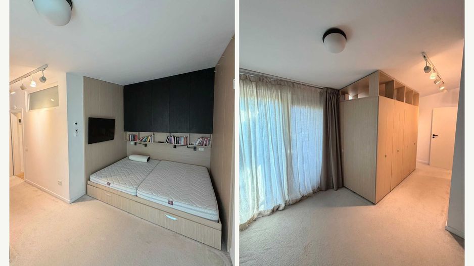 Casă ultracentrală de inchiriat, curte privată, 2 parcări, fotovoltaice, 140 mp - Poză 5