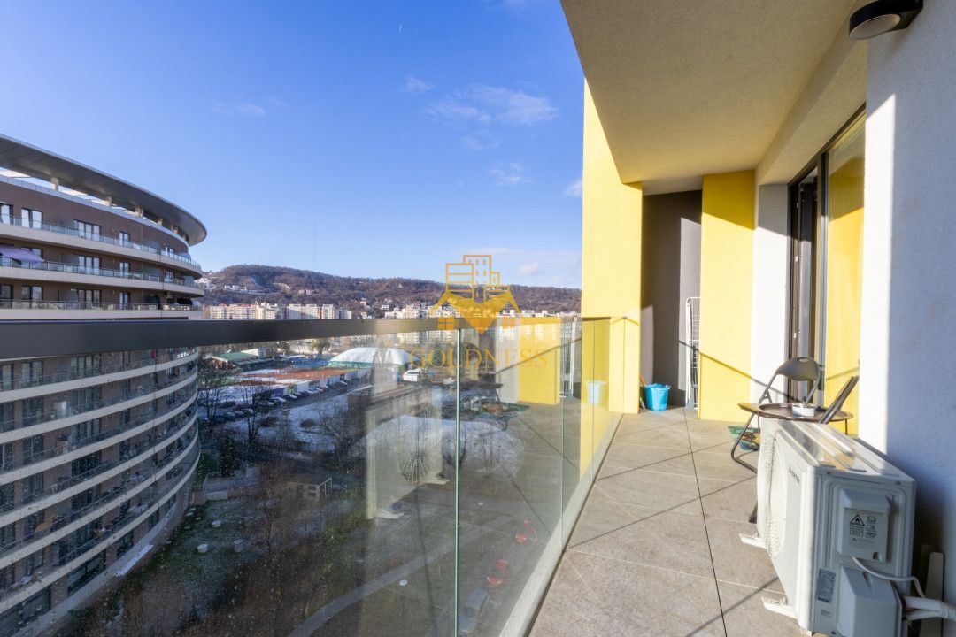 2 camere, premium, AC, garaj, bloc nou, Plopilor zona parcul Rozelor - Poză 8