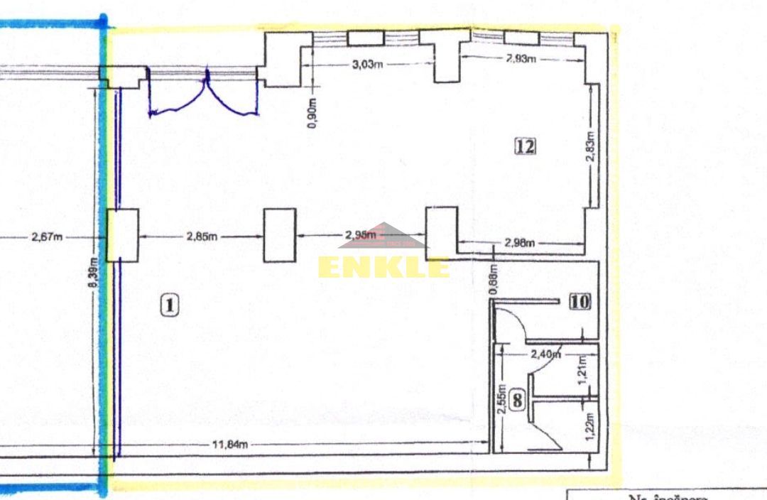 Spațiu comercial de închiriat – 102 mp, zonă Centrală - Poză 1