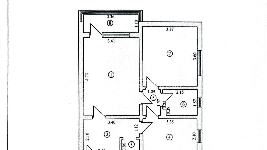TOMIS NORD/CAMPUS-Apartament 2 camere liber - Poză 8