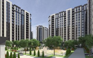 Newton House Grădina Botanică | Etaj 15 | Loggie panoramică 7,7 m²