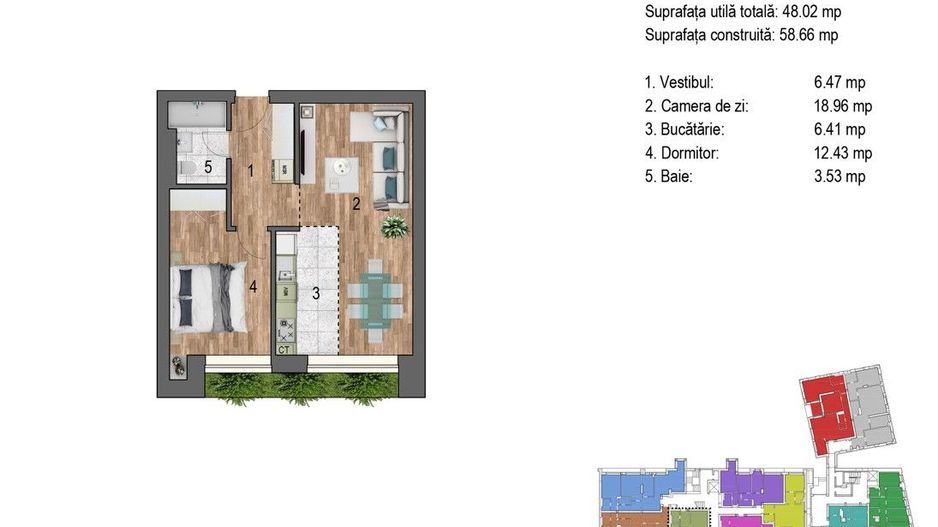2 camere I Direct Dezvoltator I Timpuri Noi I - Poză 11