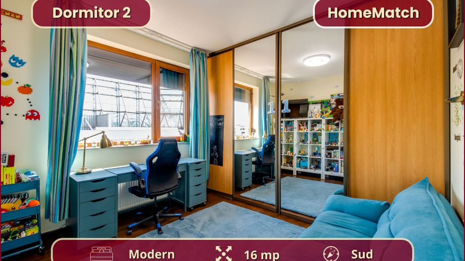 Promoroaca 7 || 3 camere || Mobilat modern || Parcare subterană - Poză 12