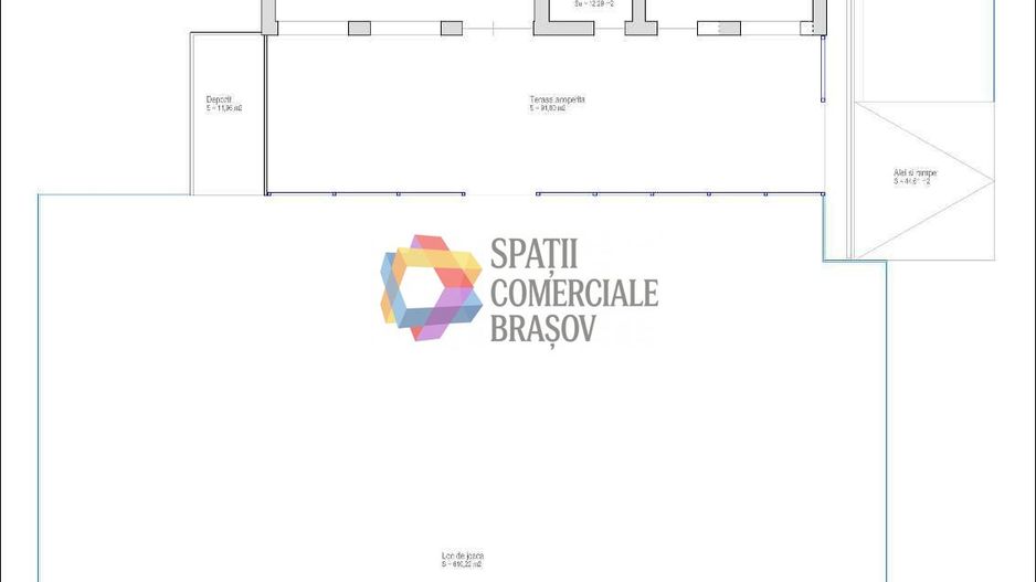 Spatiu comercial de inchiriat Brasov zona Coresi - Poză 14