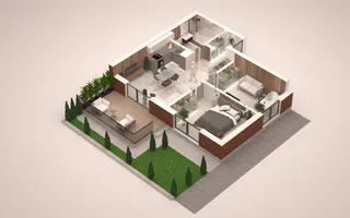 Apartament Premium Parter 3 Camere cu Curte Proprie + Parcare | Finisa - Poză 11