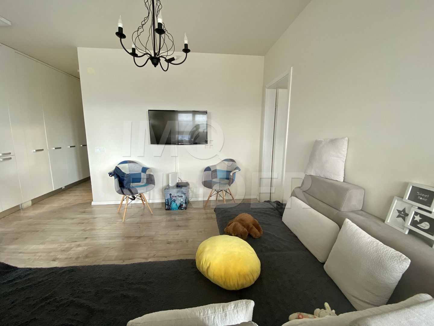 2 camere, imobil nou, Buna Ziua, mobilat la cheie, parcare subterana - Poză 8