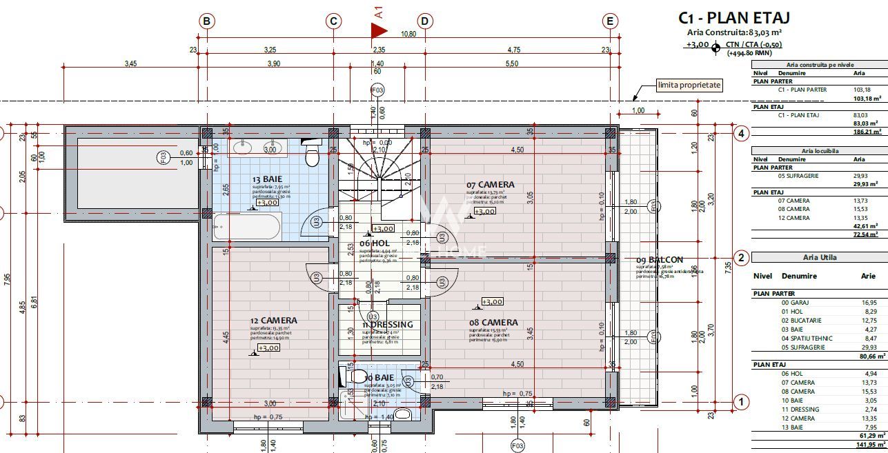Casa individuala, Poplaca Sibiu - Schiță 15