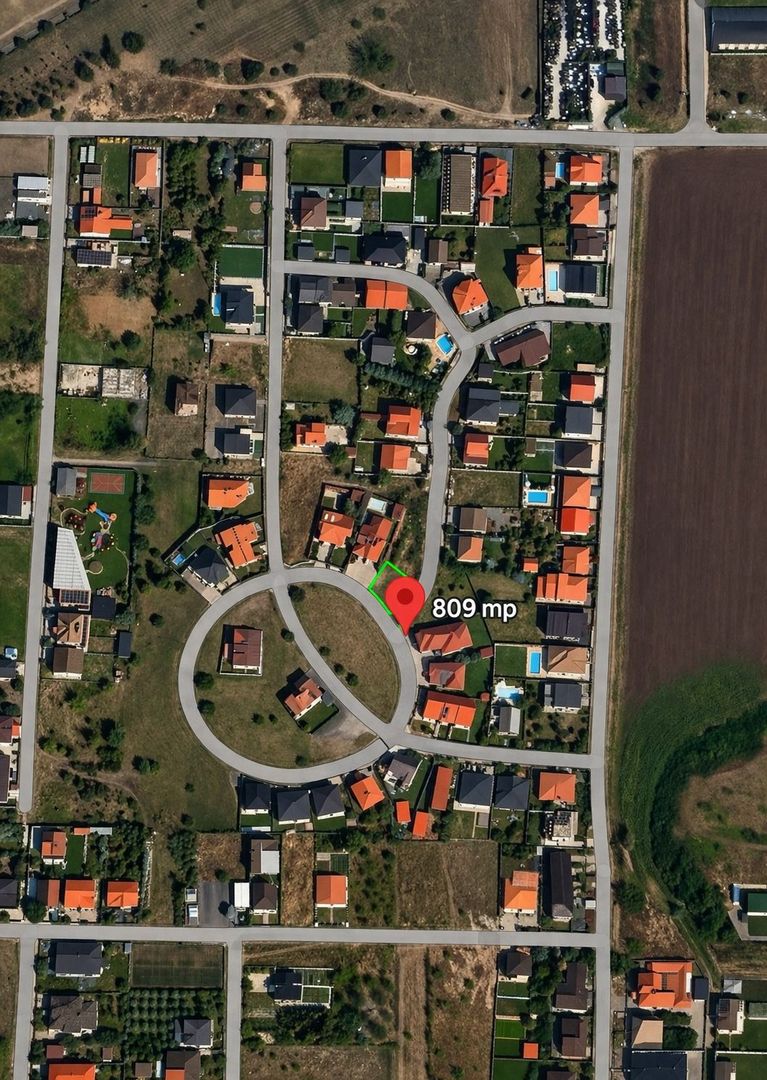 Comision 0%Teren de vanzare 809 mp Dumbrăvița Toate utilitatile - Poză 3