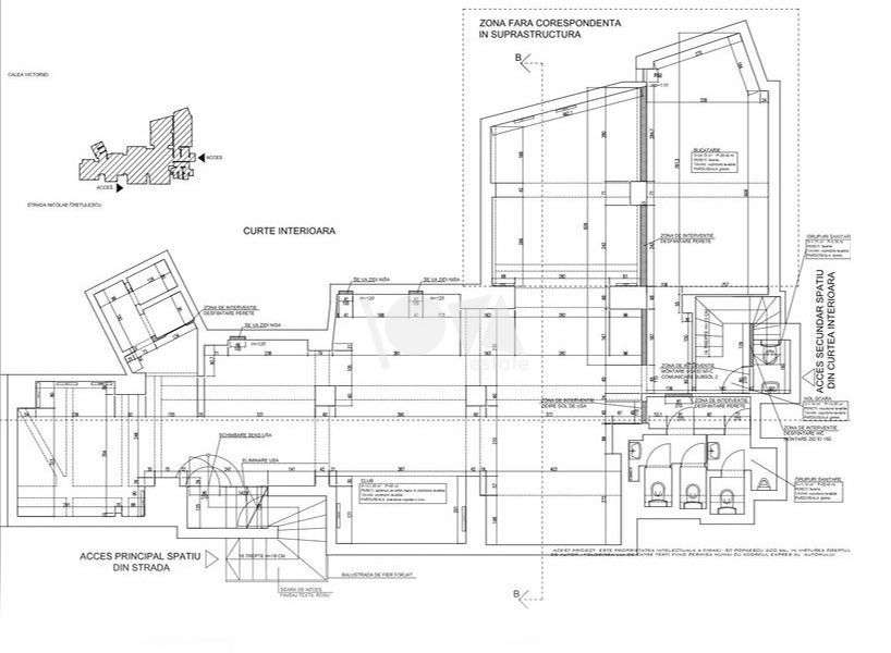 De vânzare: spațiu 169mp subsol-bar/afacere la cheie -Calea Victoriei - Poză 8