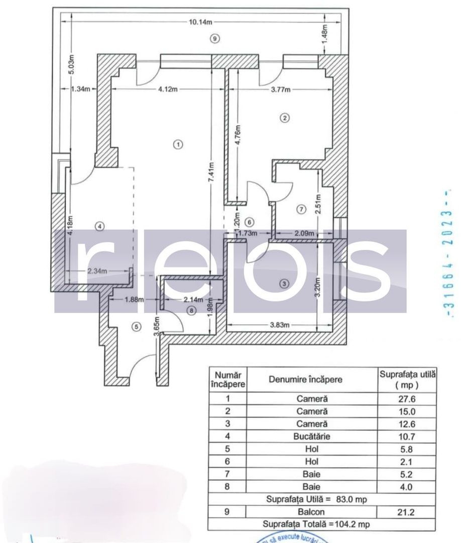 VANZARE 3 CAMERE DECOMANDAT - Poză 18