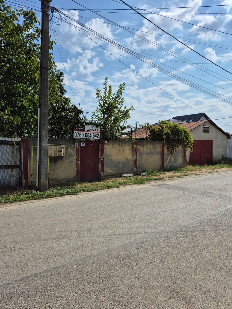 Casa + teren 1.065 mp | Domnesti – Zona Toamnei | Deschidere 20 ml - Poză 1