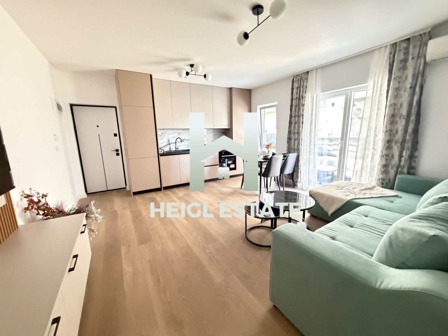 Apartament mobilat cu 2 camere si gradina in zona Braytim - Poză 5