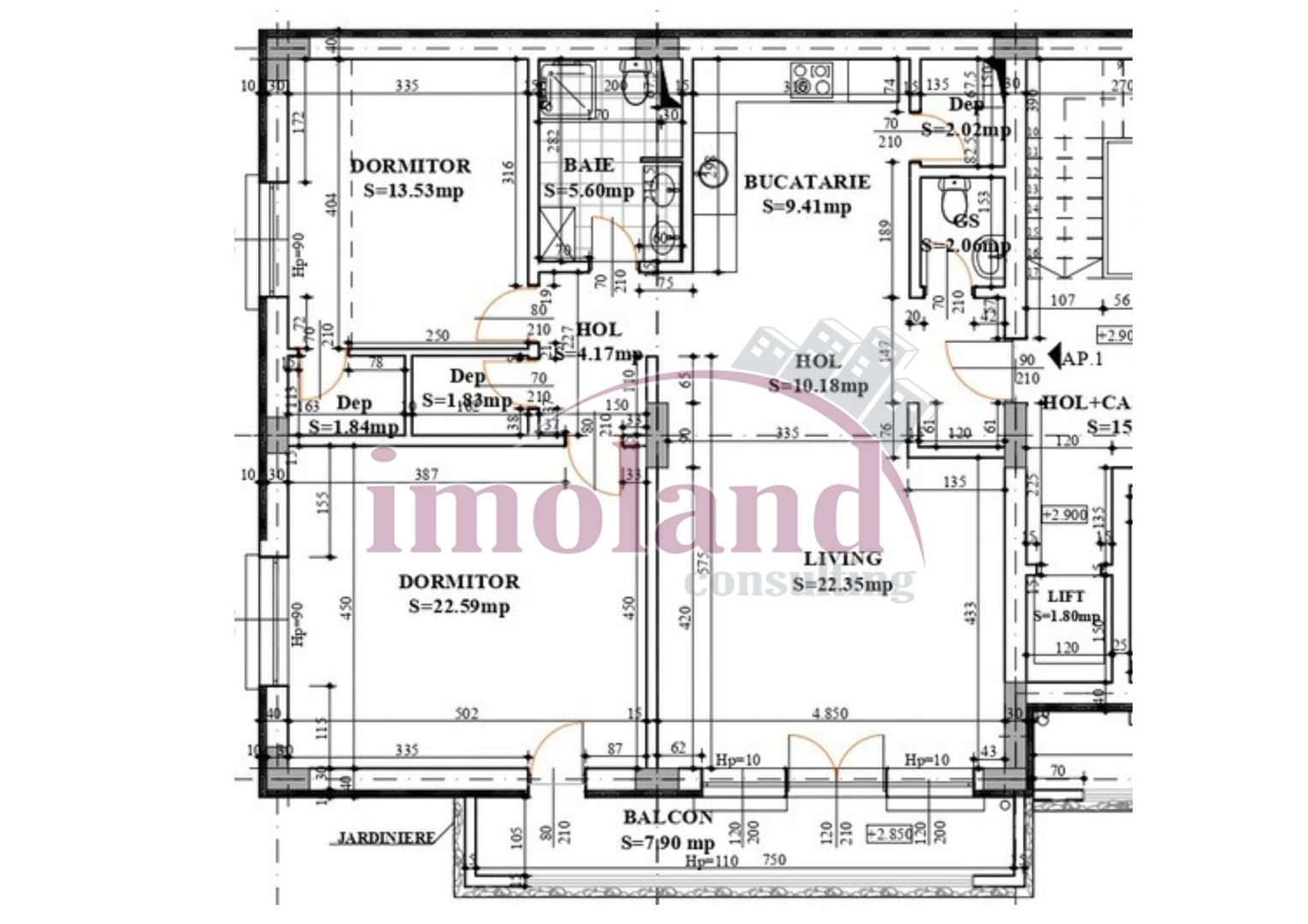 Inchiriere apartament 3 cam 104 mp, bloc nou 2025 - Tei / B. Văcărescu - Poză 22
