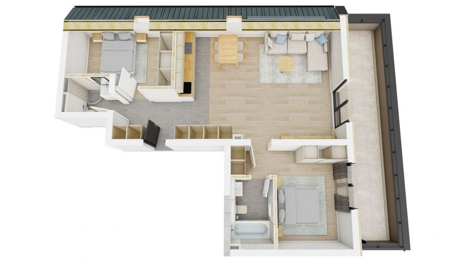 Apartamente decomandate | Lift | Gradina proprie | Dezvoltator - Poză 23