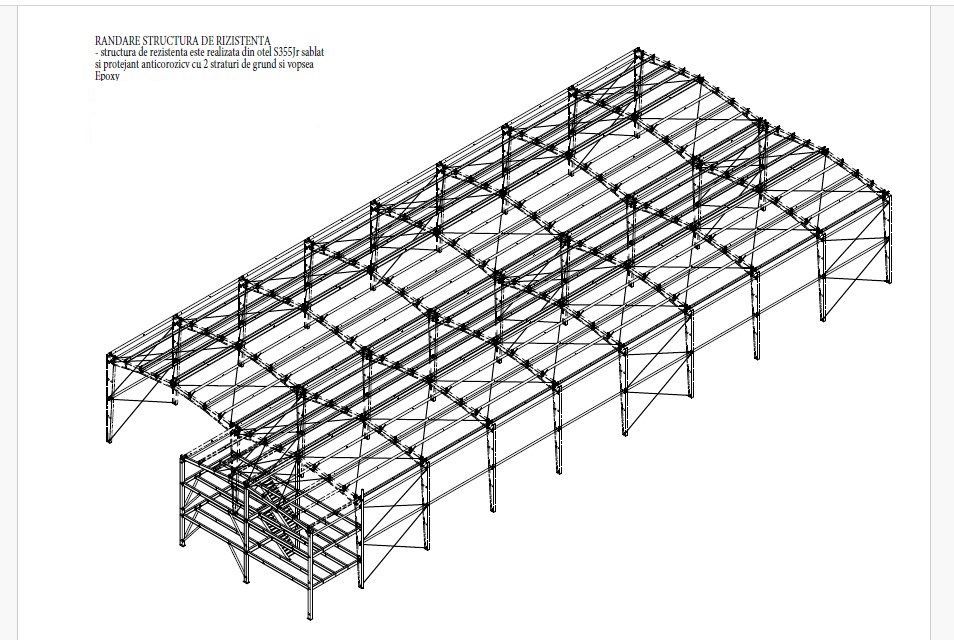 Spatiu industrial hala depozit 1183 mp Buftea DN7, Ifov - Poză 5