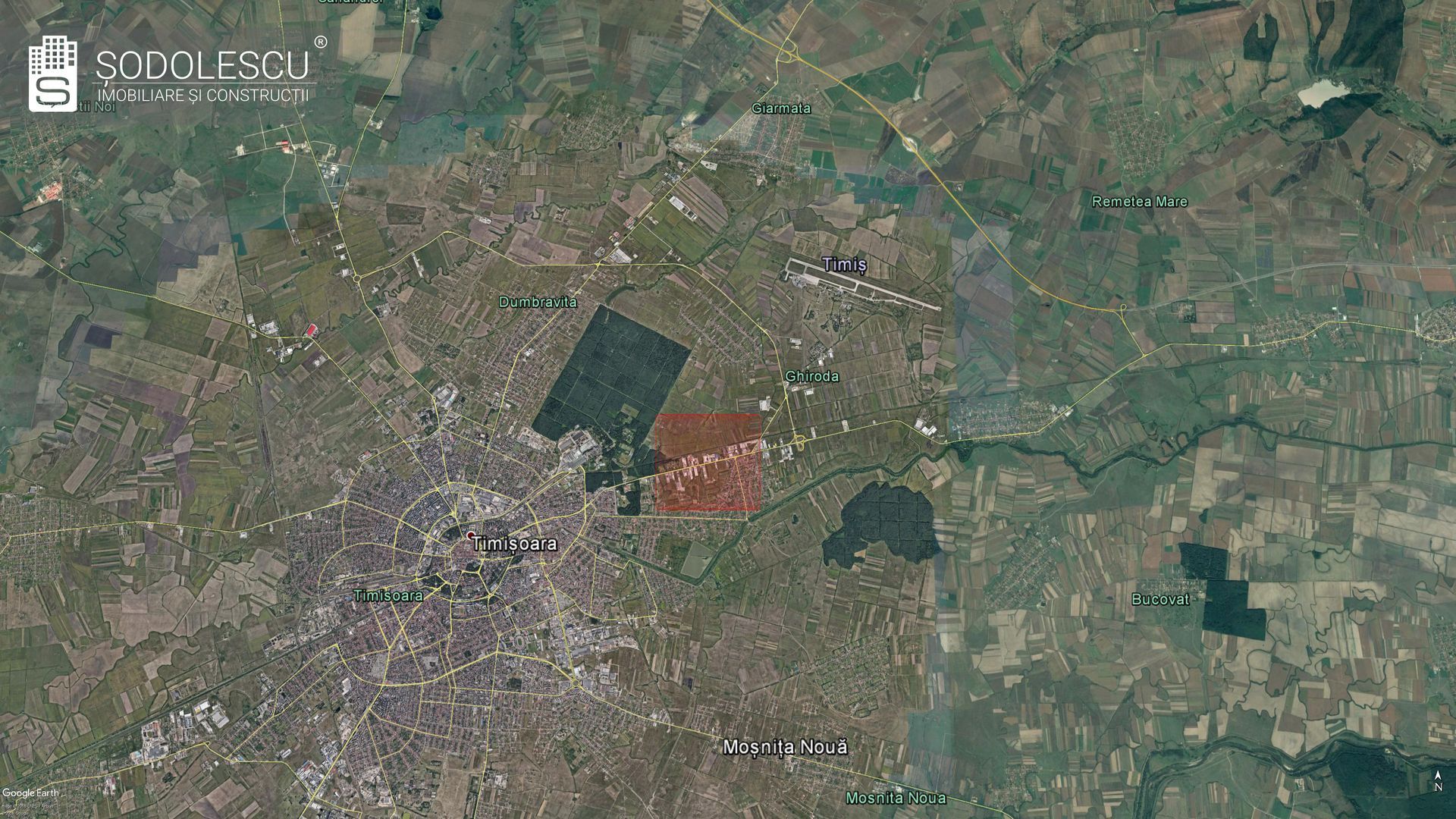 Teren 10,265 mp Ghiroda / Calea Lugojului - Poză 3