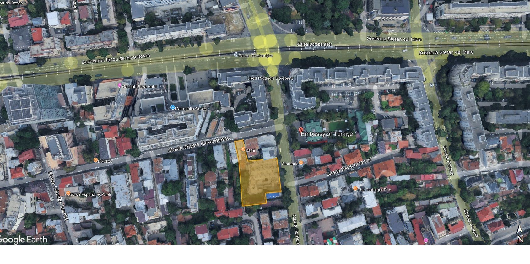 Teren 2.500 m² cu dublă deschidere – Calea Dorobanți - Poză 3