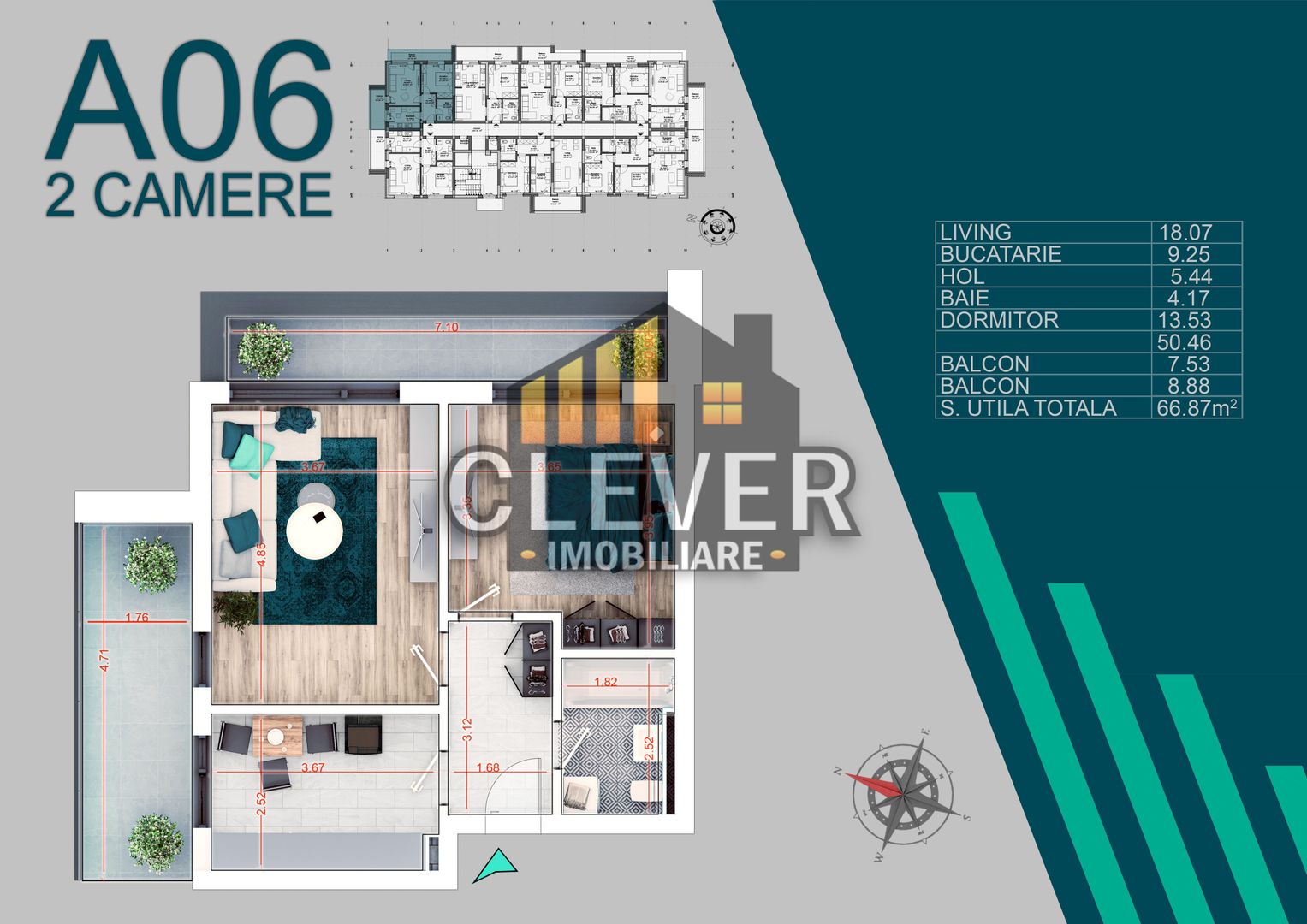 Theodor Pallady 2 Camere Decomandate Metrou Nicolae Teclu - Poză 2