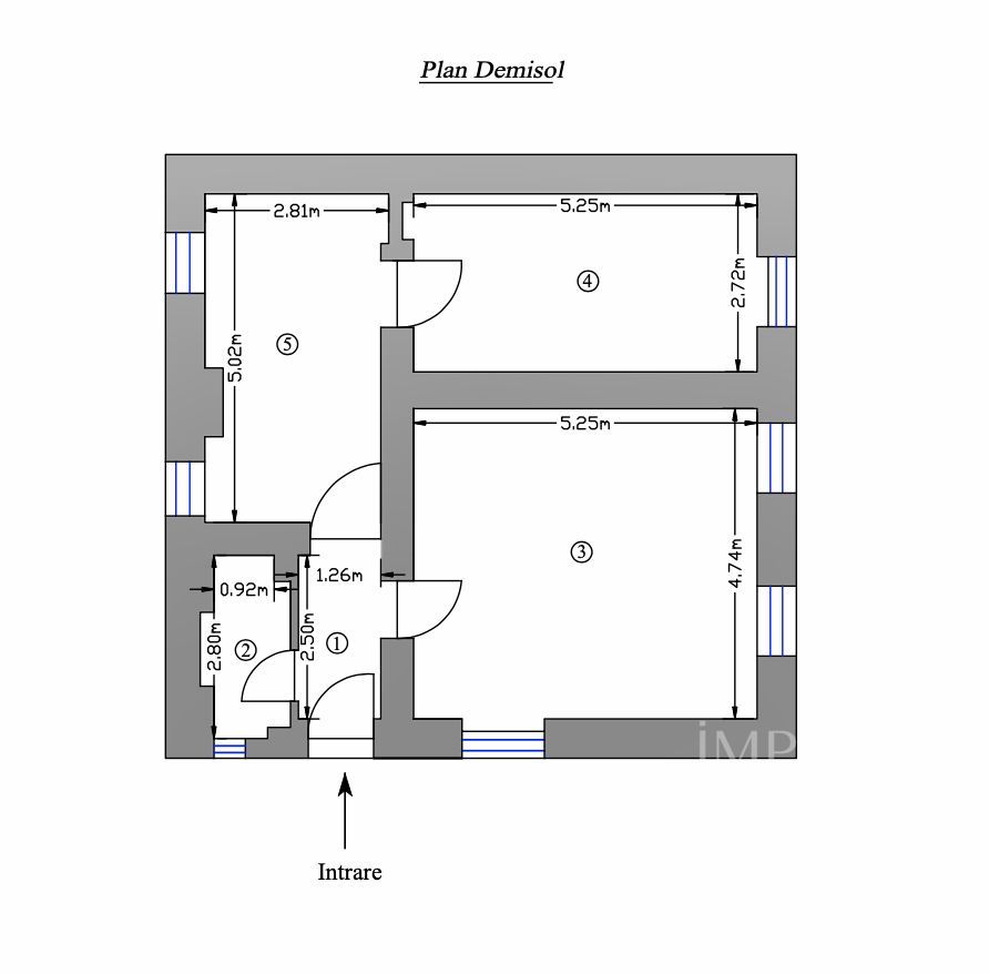 Cladire birouri ultracentrala, in Targu Mures! - Schiță 9