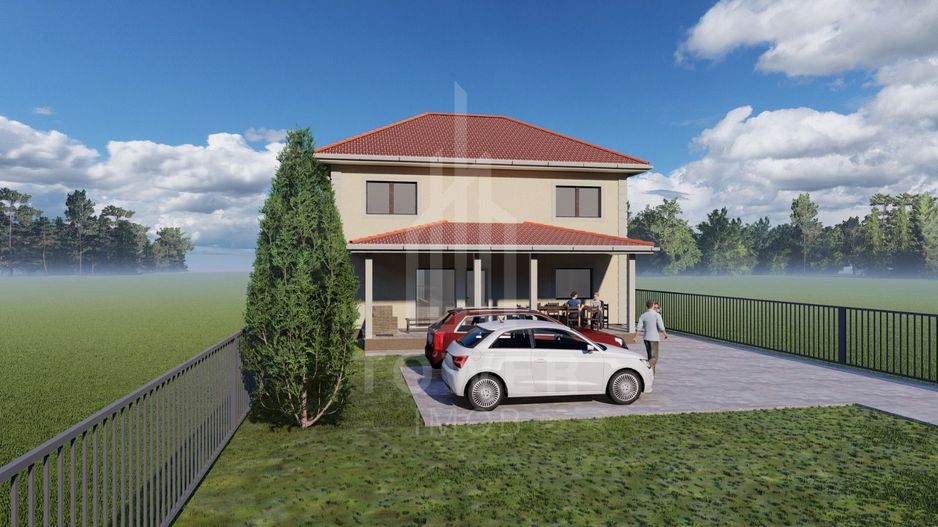 Casă Individuală Modernă în Șelimbăr • 3 Dormitoare • Curte 310 mp - Poză 4