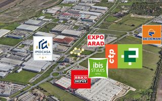 De vanzare Teren Zona industrial Expo Arad FS 64 vizibilitatea maxima - Poză 4
