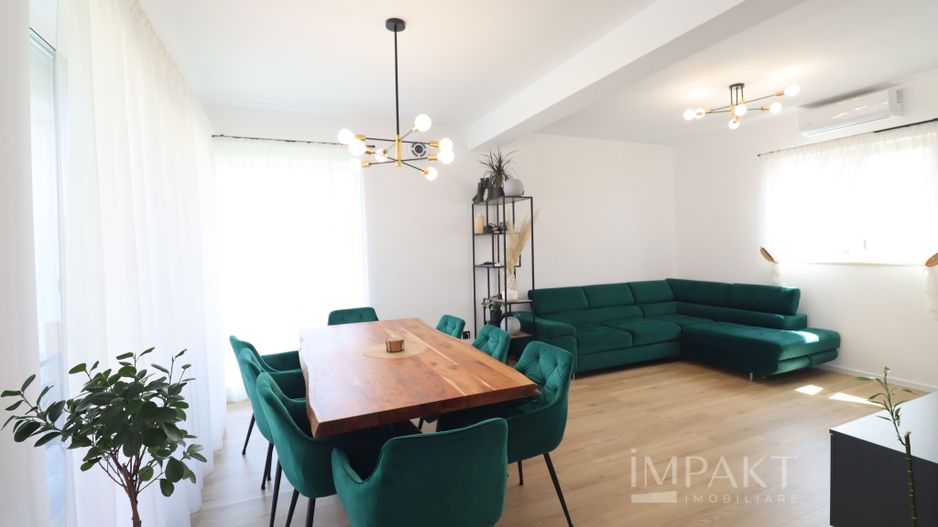 Duplex superb la vanzare, finisat, mobilat, utilat, situat in Chinteni - Poză 5