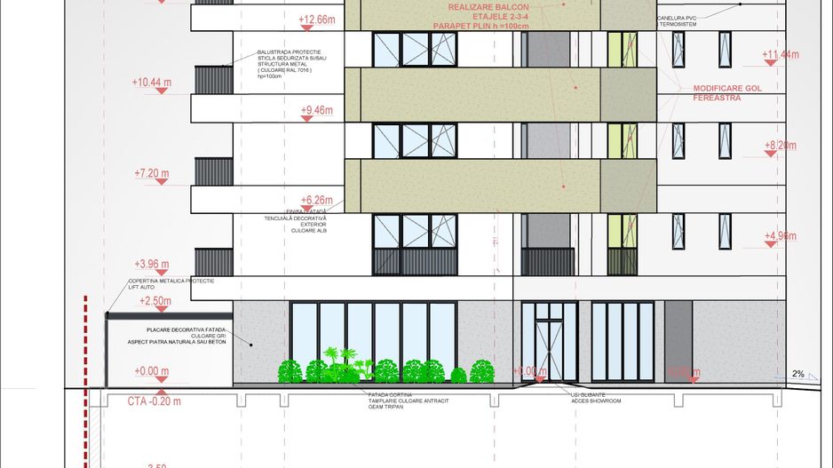 Teren cu Autorizatie | Sector 2 | Zona Barbu Vacarescu - Schiță 34