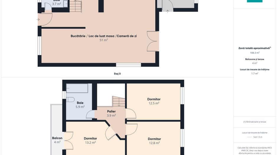 Duplex premium 4 camere | Finisaje premium | Utvin - Poză 15