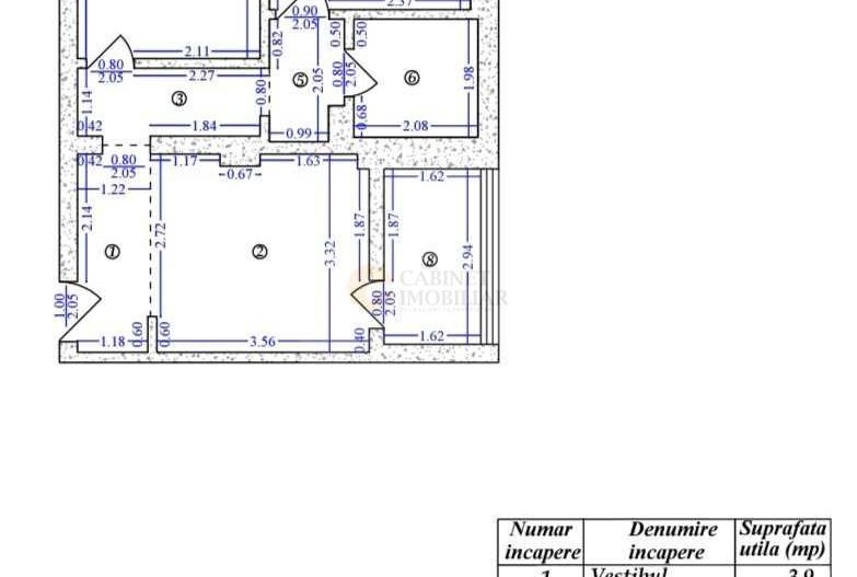 Apartament 2 camere cu living | Sebastian | Mobilat - Poză 7