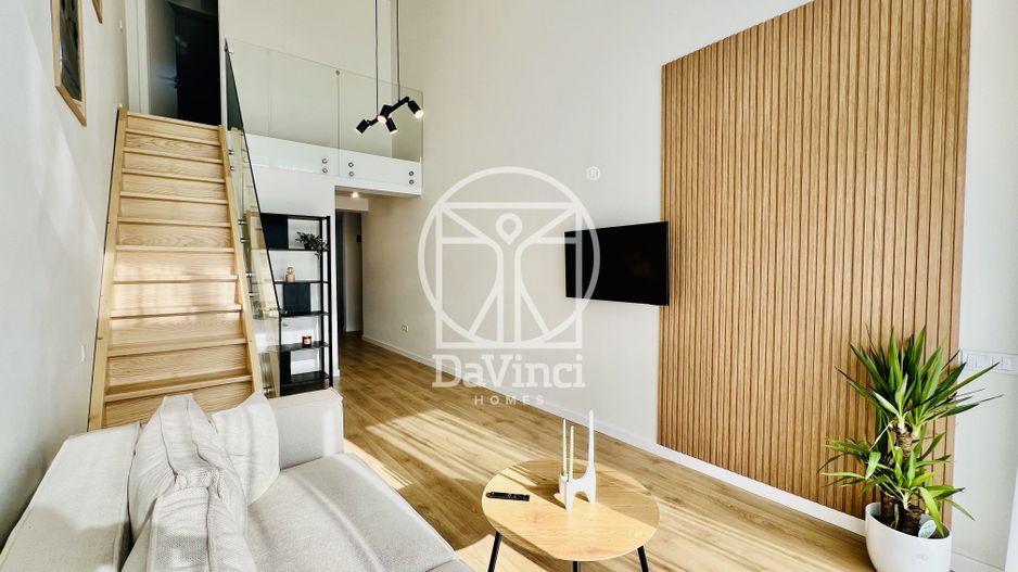 Penthouse 2 camere - mobilat si utilat, intabulat (KON-58O-L-ap.7*) - Poză 1